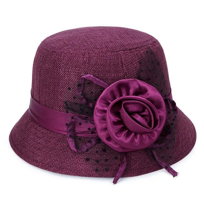 Sunscreen Temperament Lady Bucket Hat