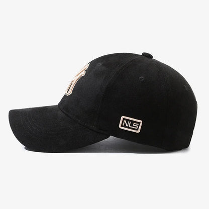 Couple Embroidered Letters Baseball Cap Adjustable Unisex Fashion Matching Sun Hat Trendy Casual Duck Bill Cap