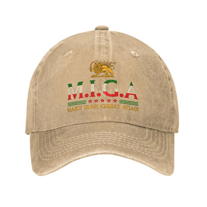 Iranian Make Iran Cap for Men Women Cotton