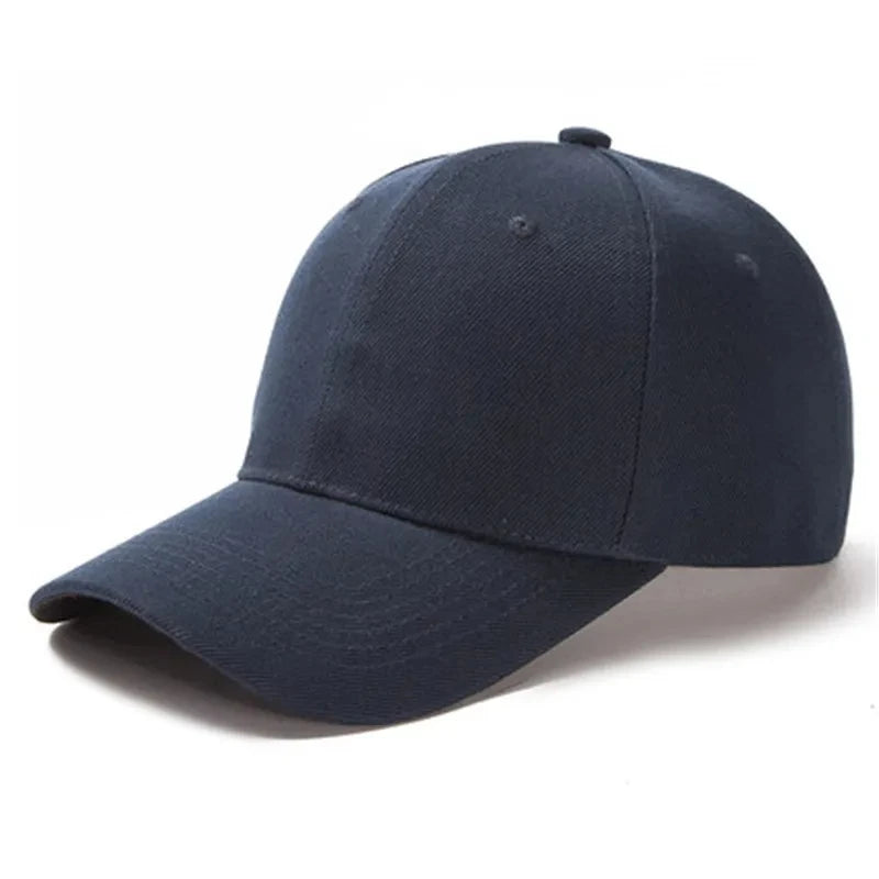 Unisex Cap Casual Plain Baseball Cap Adjustable Snapback Hats