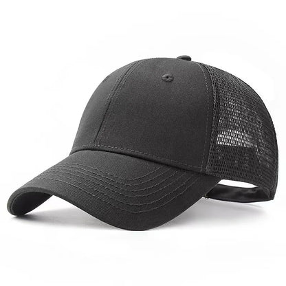Big Head Man Plus Size Baseball Cap Summer Cotton Mesh