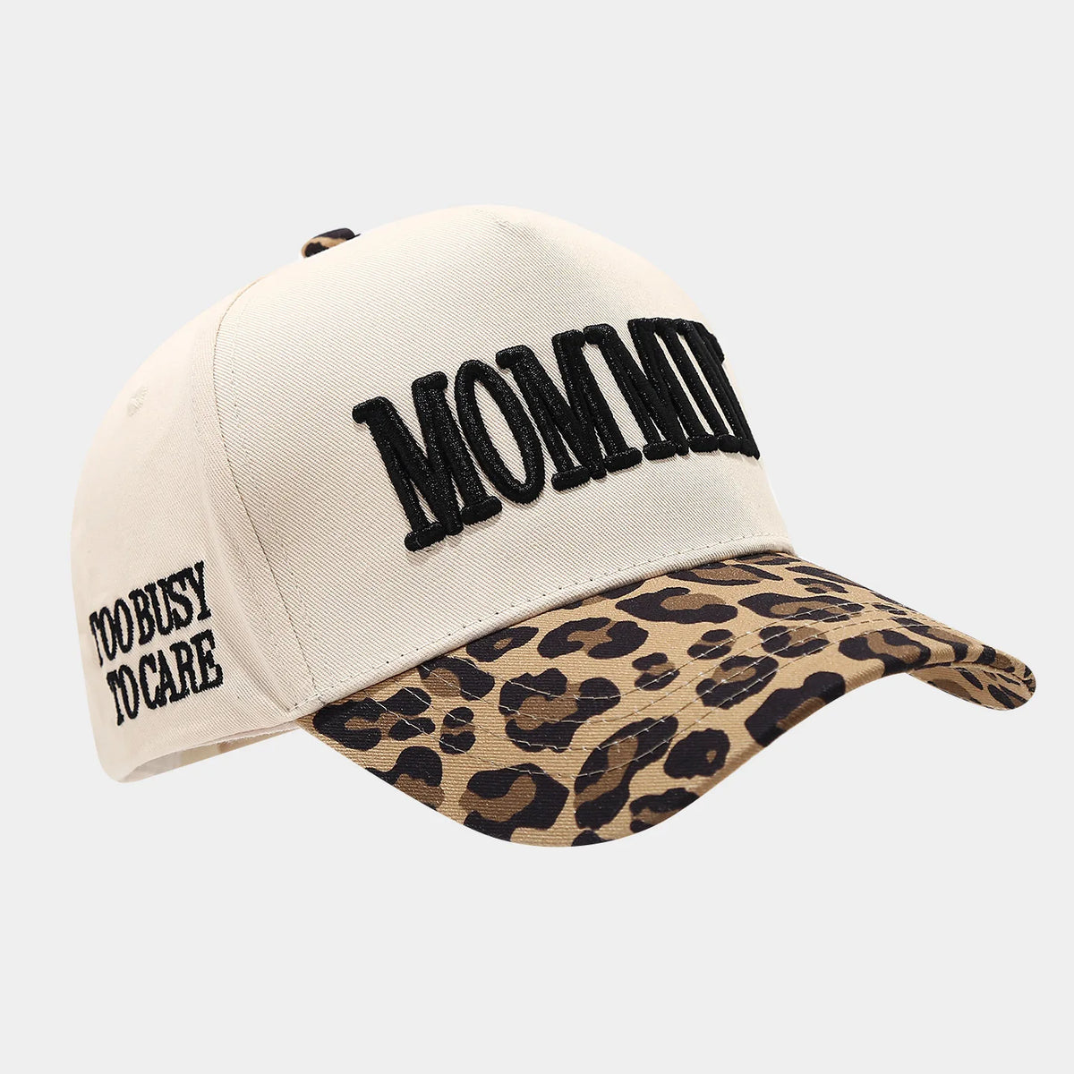 Unisex Duck Cap Couple Beer MOMMIN Letter Embroidery Cotton Hat Fashionable Design Soft Baseball Cap