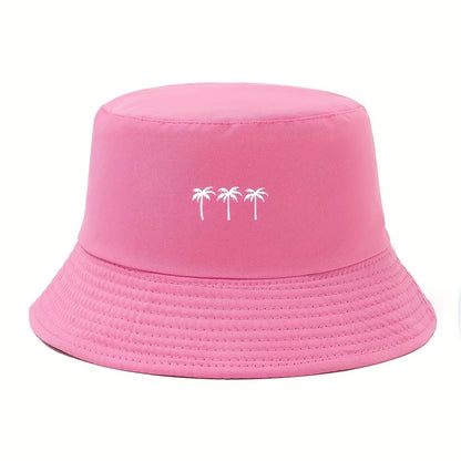 Coconut Print Fisherman Hat, Fashionable for Both Men and Women