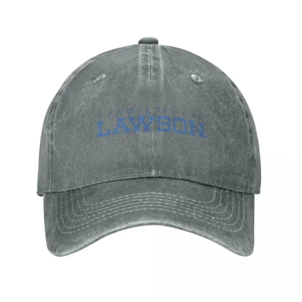 Lawson Convenience Store Japan Baseball Caps Washed Denim Hats Outdoor