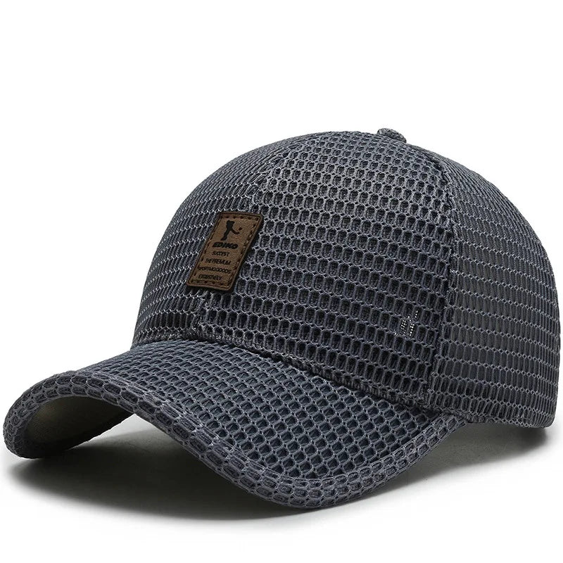 Breathable Mesh Baseball Caps - Adjustable, Quick-Drying