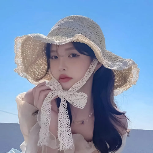 Women Summer Beach Sun Hat Women
