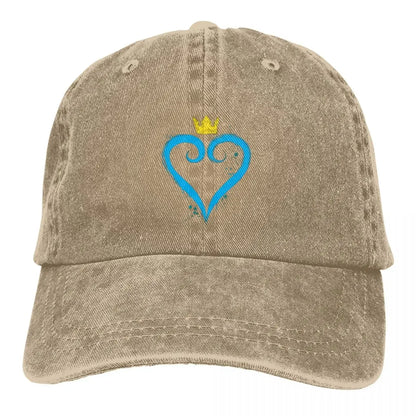 Kingdom Hearts Painting Stuff Unisex Style Baseball Cap
