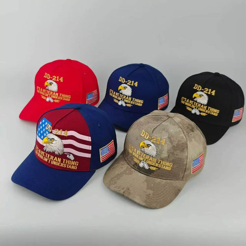 Embroidered American Independence Day Baseball Cap