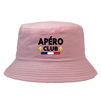 Fashion France Apero Club Bob Reversible Bucket Hat