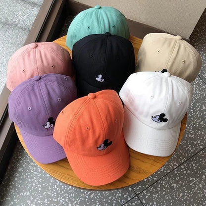 Unisex Cap Mickey Cartoon Cotton Baseball Cap For Men Women