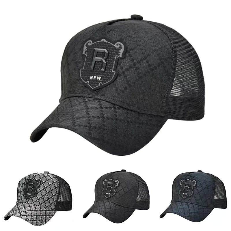 Wholesale Hip Hop Baseball Cap R Logo Camouflage Hat