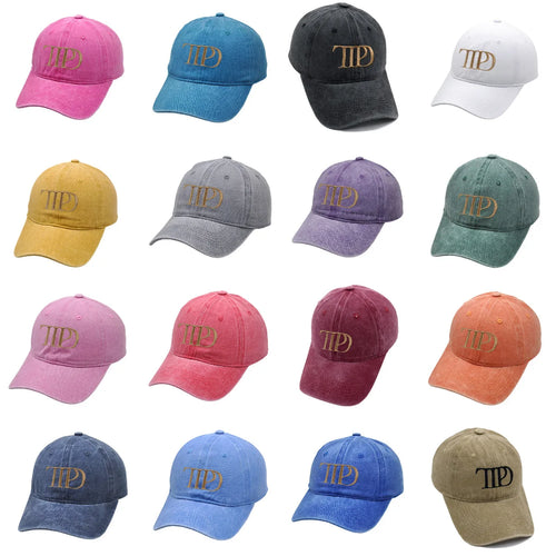 TTPD Embroidery Baseball Cap Summer Vintage Dad Hat