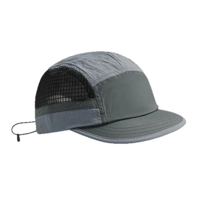 Soft Brim Breathable Peaked Cap Adjustable Lightweight Mesh Running Caps