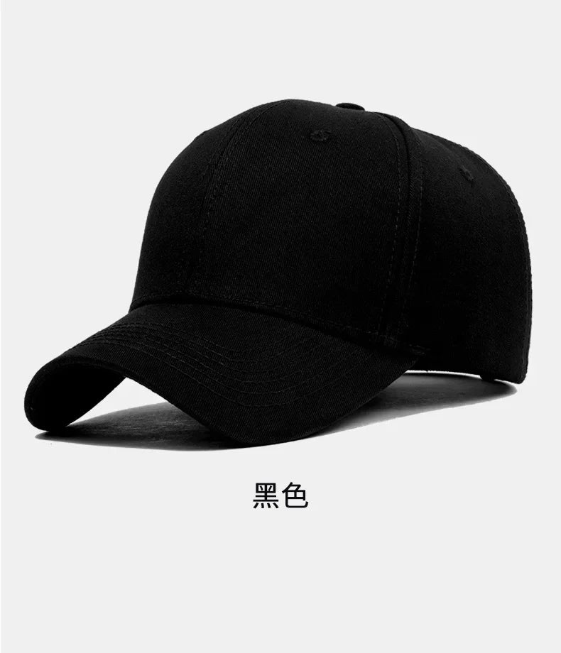 Outdoor Sports High Quality Big Head Baseball Cap Protection Enlarged Deepened Hat Wide Circumference