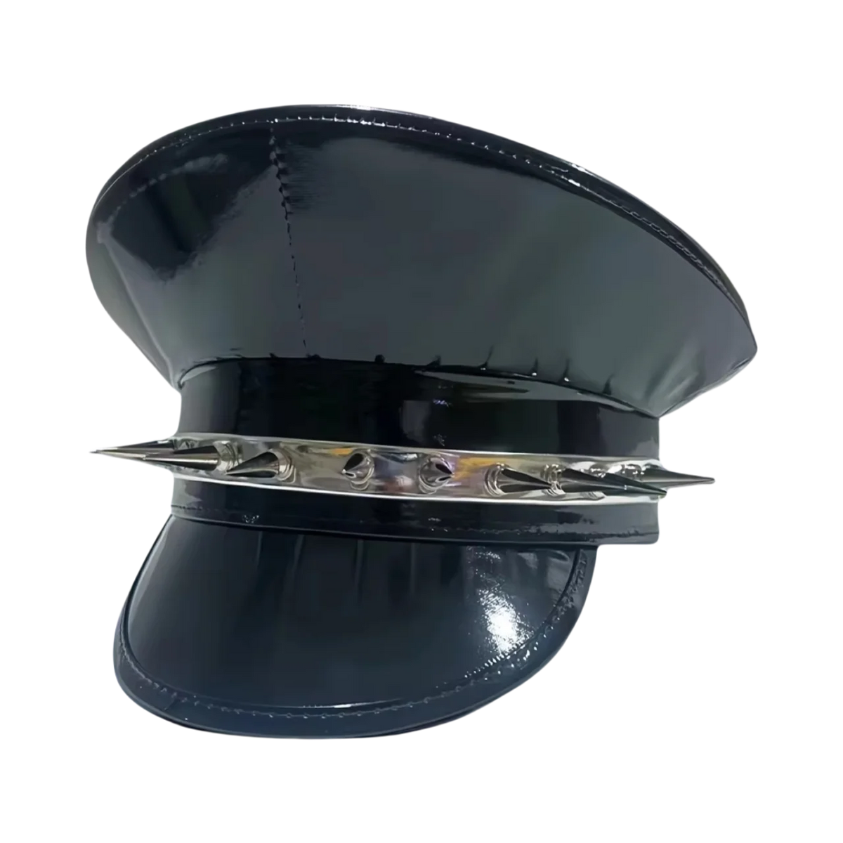 Steampunk Leather Gothic Captain Hat