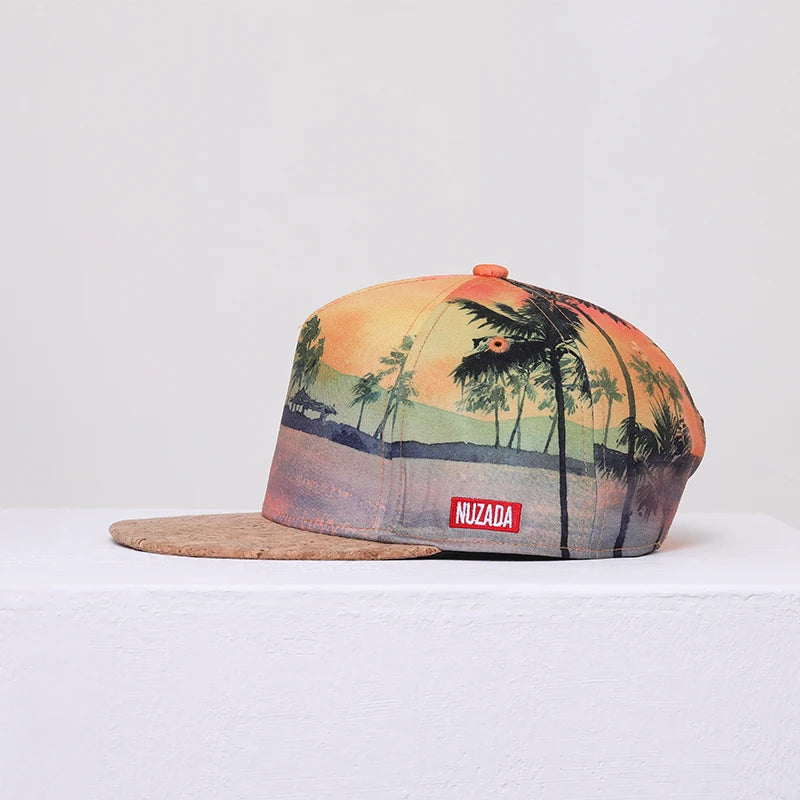 Spring Summer 3D Printing Men Women Snapback Hat