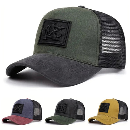 2026 New Breathable Mesh Hat CA Embroidered Baseball Hat