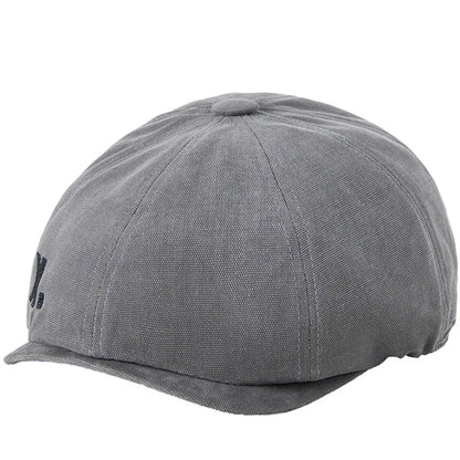 Dad Cotton Beret Male Casual Ivy Cap Lady Classical Octagonal Caps Men