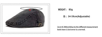 Hot Sale Vintage Painter Beret Unisex Fashion Flat Visor Cap Casual Autumn Retro
