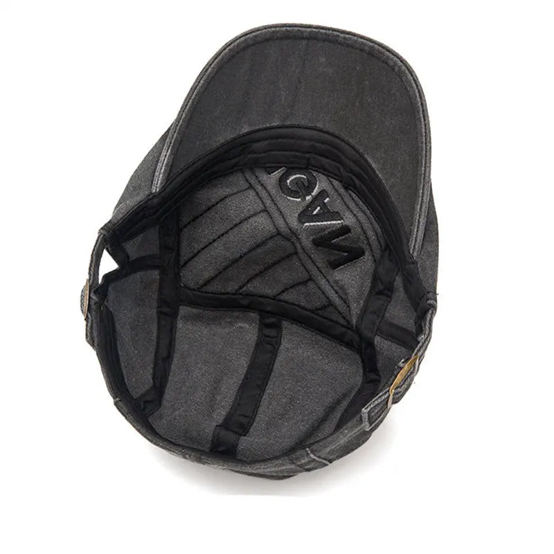 Four Seasons Cotton Letter Newsboy Caps