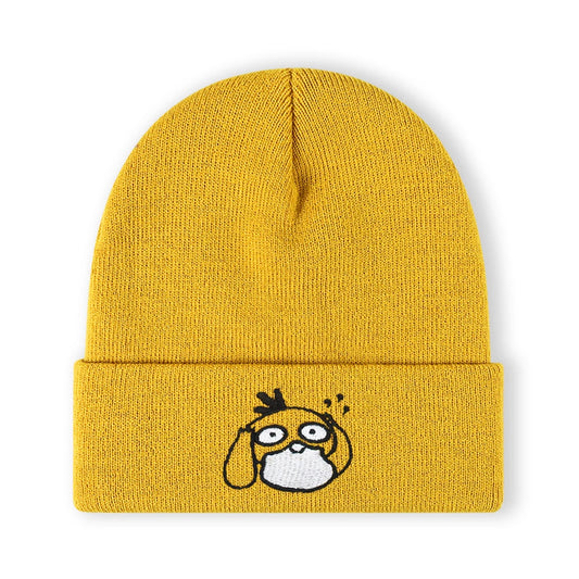 Duck Embroidered Beanie Soft Stretchy Lightweight Winter Hat