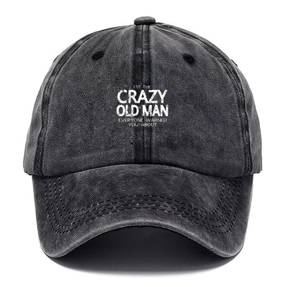 Funny Quote Vintage Washed Cotton Baseball Cap Adjustable