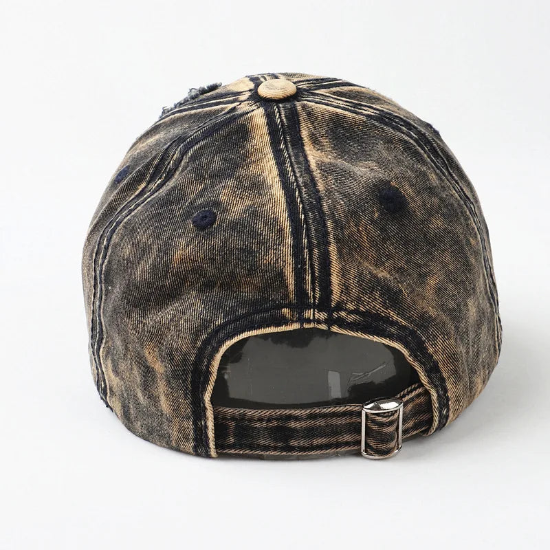 New Unisex Custom Logo Hole Broken Baseball Caps