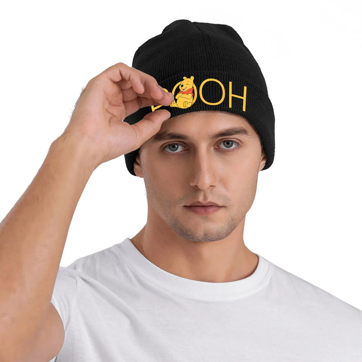 Men Women Winnie The Pooh Beanie Hats Cool Knitting Hat