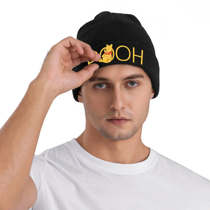 Men Women Winnie The Pooh Beanie Hats Cool Knitting Hat