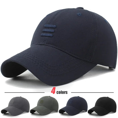4 Colors Fashion Soft Top Baseball Cap Outdoor Sport Casual Cotton For Men and Women