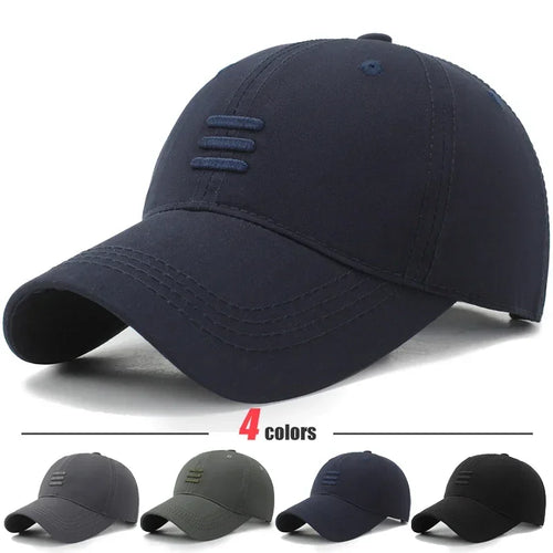 4 Colors Fashion Soft Top Baseball Cap Outdoor Sport Casual Cotton For Men and Women