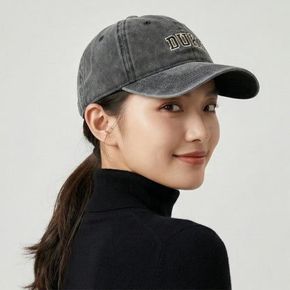 New Washed Cotton Retro Baseball Cap