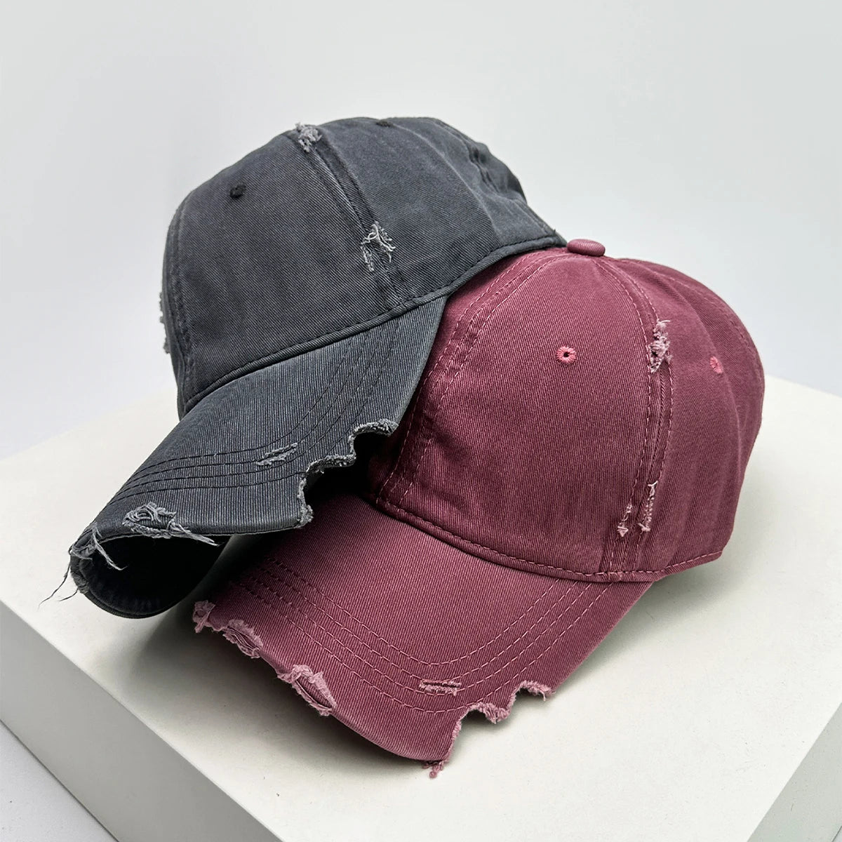 New Unisex Notch Solid Personal Baseball Hats