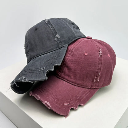New Unisex Notch Solid Personal Baseball Hats