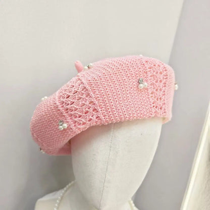2026 New Model Retro Hollow-Out Breathable Beret