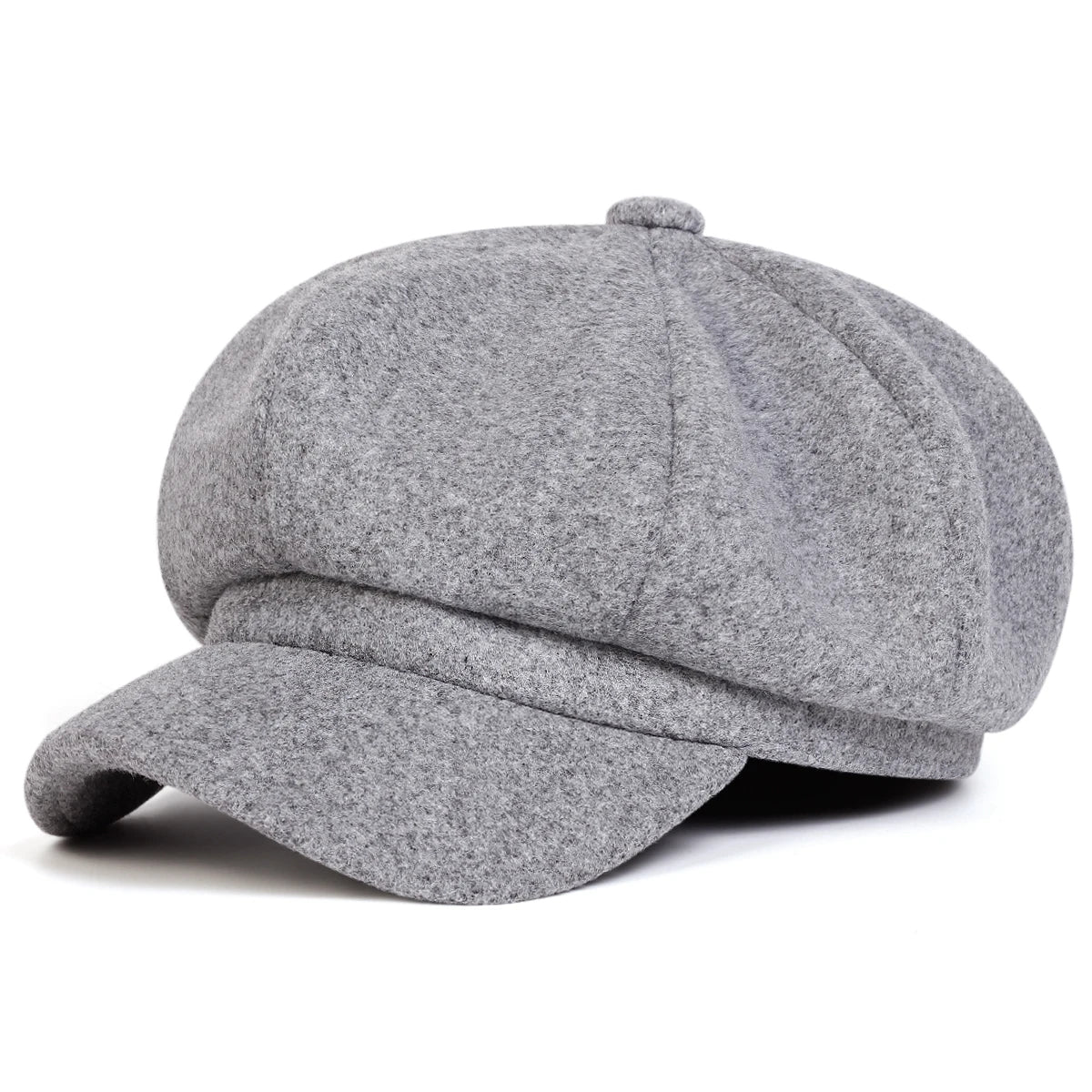 Woolen Solid Color Beret Fashion Outdoor Cotton Hat