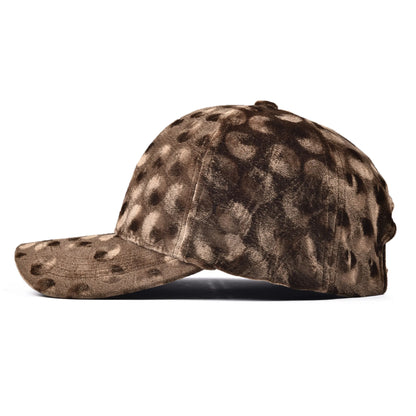 Spring Fashionable American Leopard Print Baseball Cap