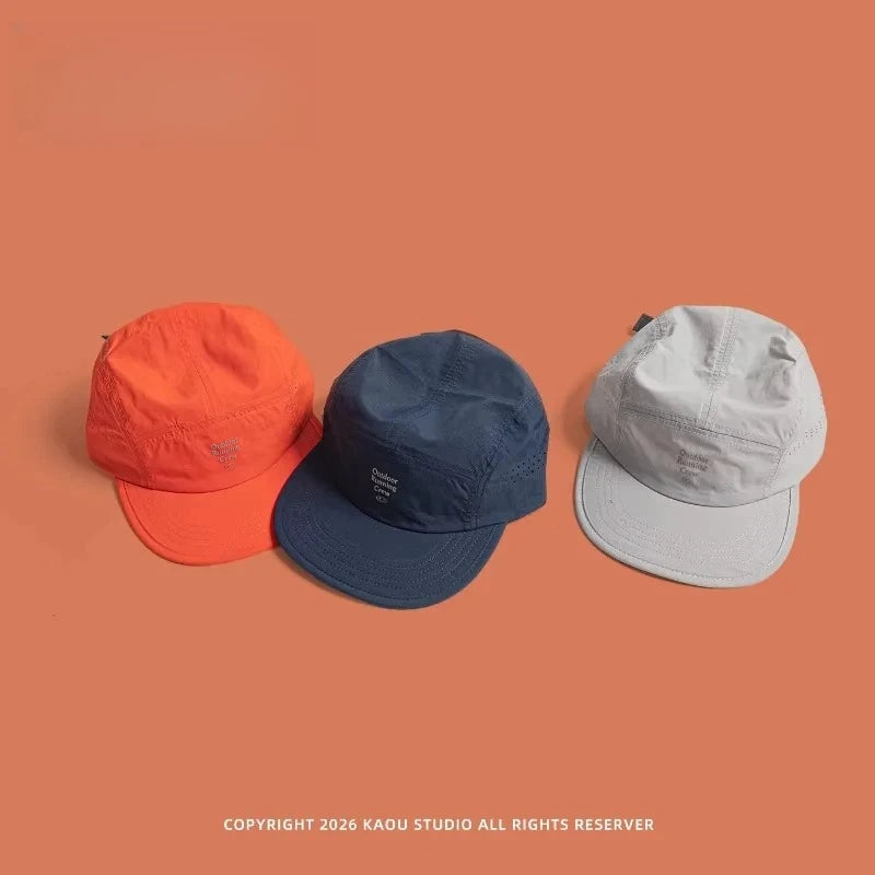 Outdoor Camping Sunscreen Quick-Drying Color Matching Baseball Caps