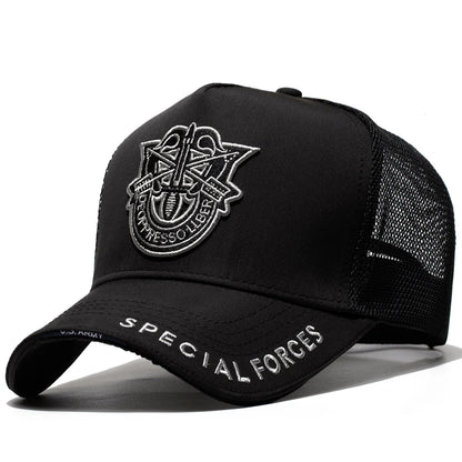 Large Size Baseball Cap Lady Pure Cotton Military Caps Tactical Sun Cap