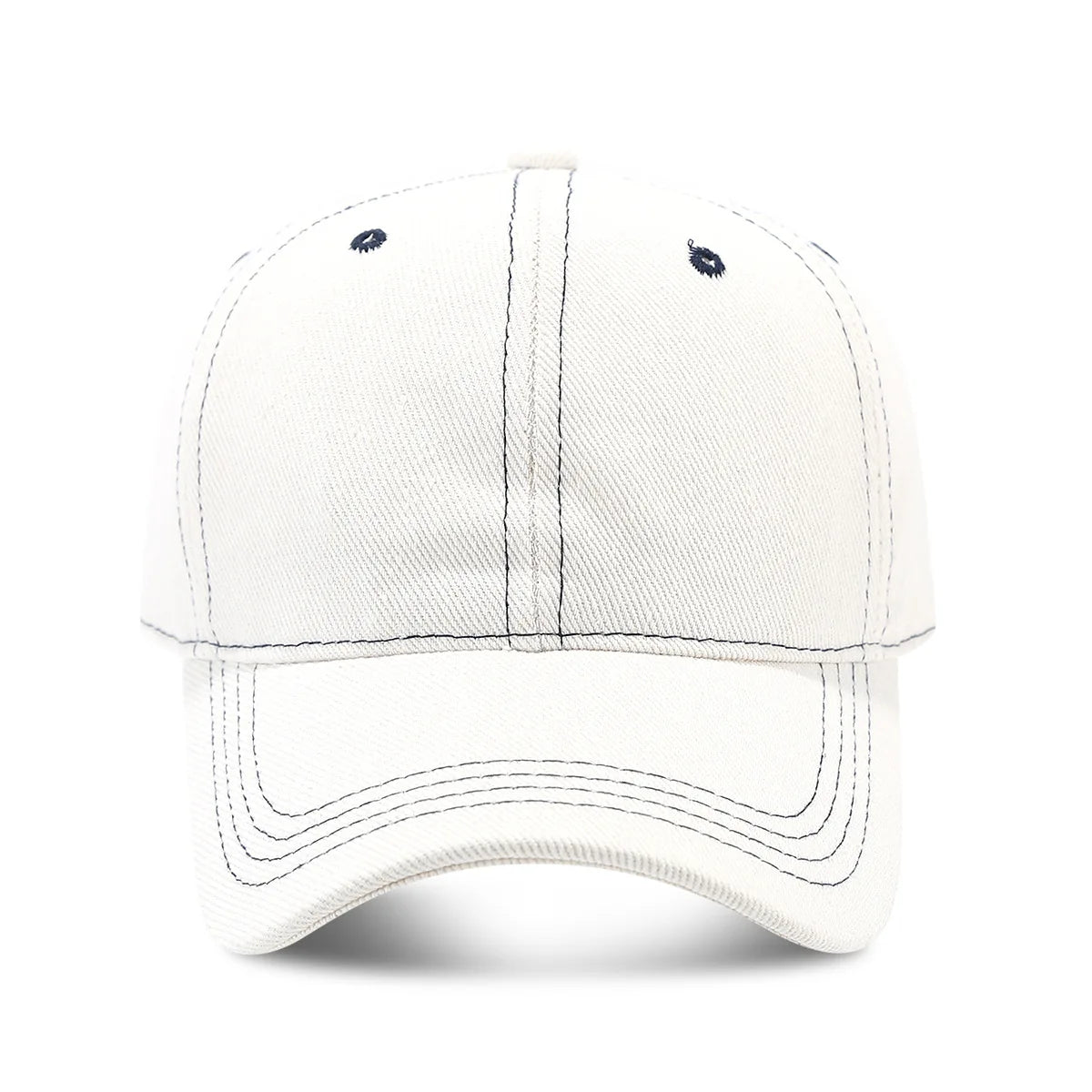 2026 New Solid Color Denim Baseball Cap For Women