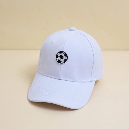 Children's Soccer Patterned Baseball Cap