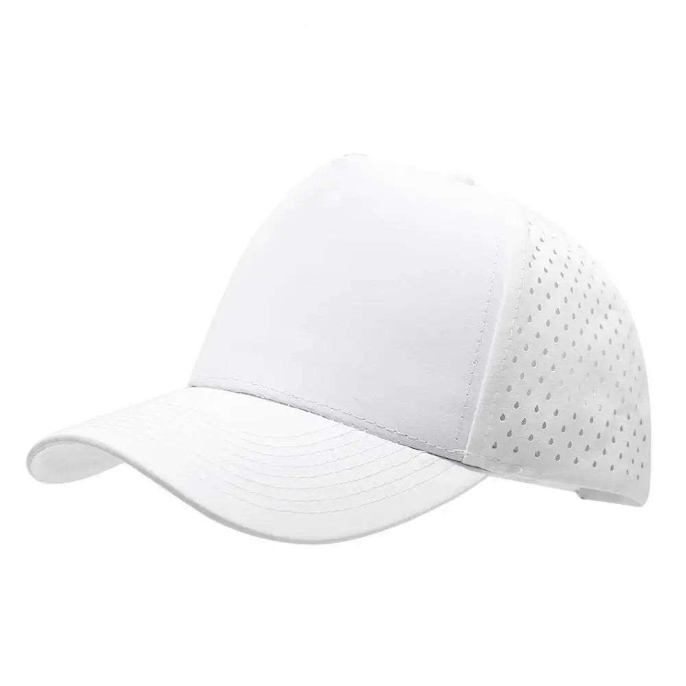 New Five-Ply Laser Perforated Quick-Drying Cap Breathable Sports Visor Cap
