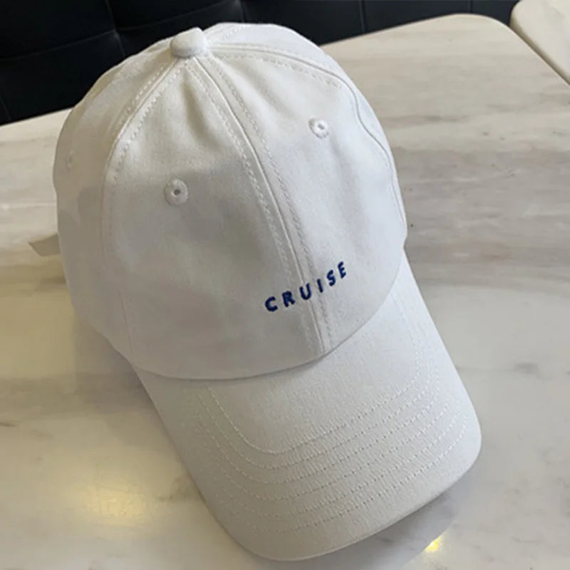 Fashion Embroidery Letter Men Baseball Caps Women