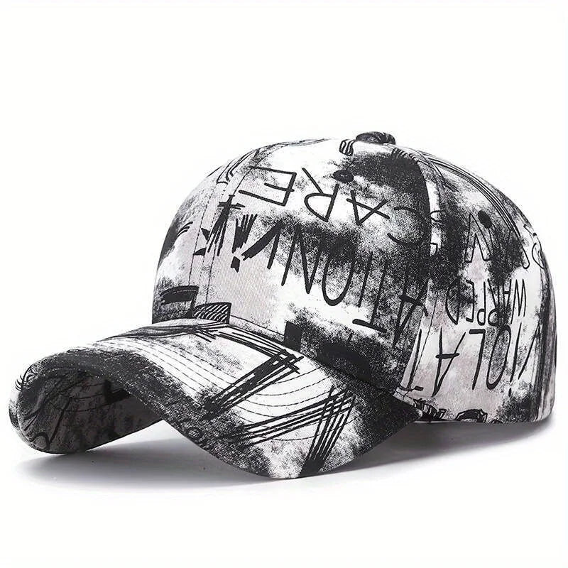 Designer Graffiti Doodle Cotton Baseball Cap