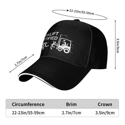 Forklift Certified Baseball Cap