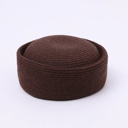 2026 Spring New Premium Papyrus Fedoras Hat Thin Painter's Hat Japanese