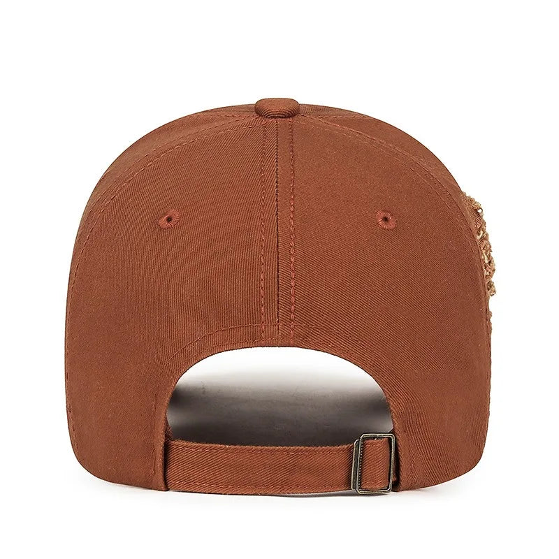 Cool Fashion Women Men Ripped Denim Cotton Baseball Cap