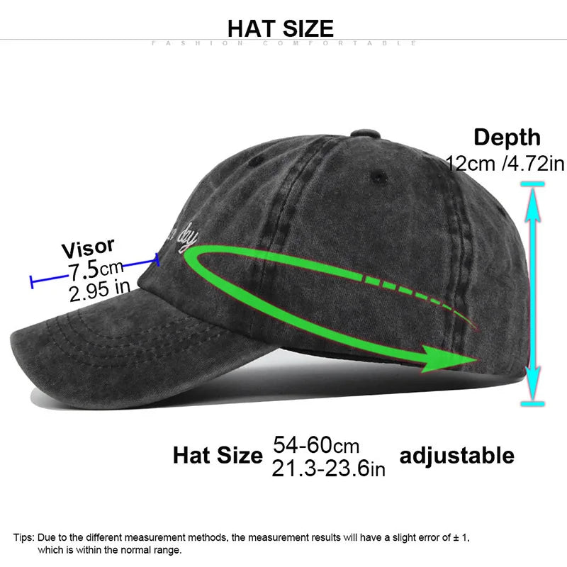 Bad Hair Day Embroidered Duckbill Hats Beach Sun Hat