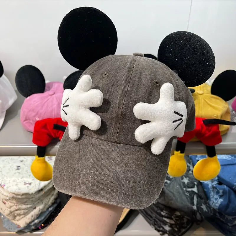 Cute Cartoon Mouse Ears Baseball Cap for Girls Anime