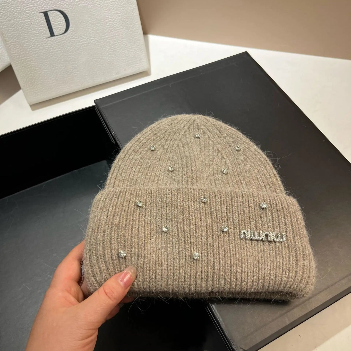 Knitted Hat For Winter Cold Warmth Ear Protection Hat For Women